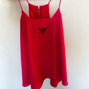Express tank top with cut out